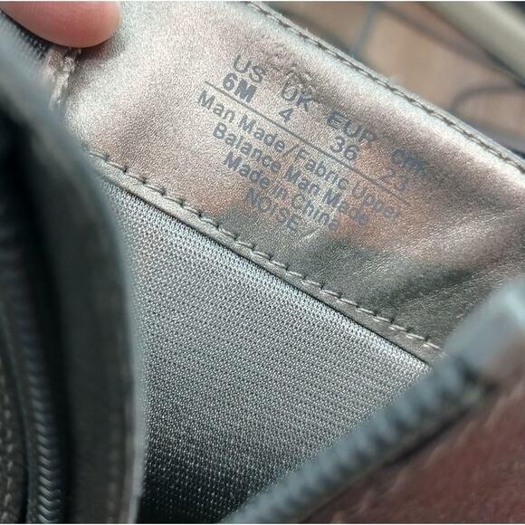 Life Stride Charcoal Gray Wedge Booties - Women's Size 6M - Picture 7 of 7